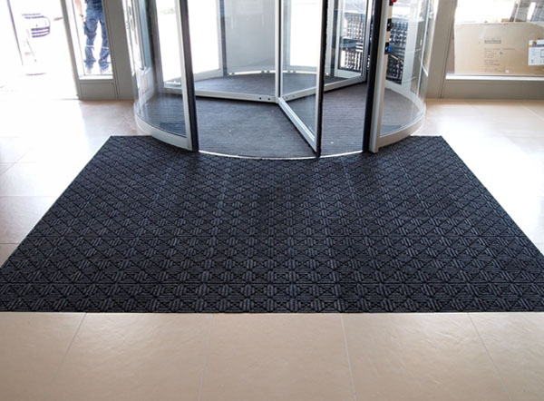 Waterhog Geometric Floor Mat Tiles Are Recessed Waterhog Geometric Floor Mat Tiles